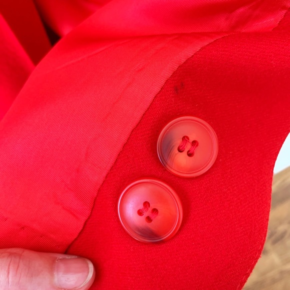 Vintage red Pendleton power pant suit - Picture 8 of 8